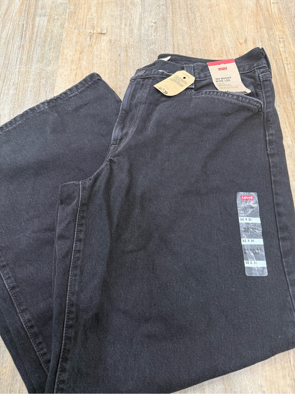 Levi's ‘94 Baggy Wide Leg 32x31- dark charcoal